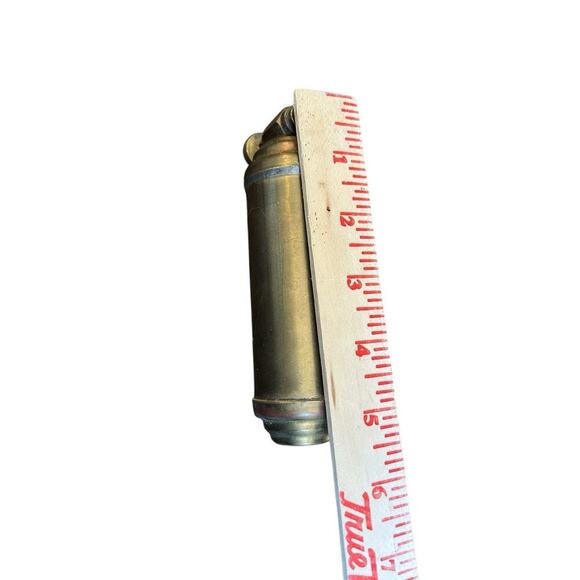 Vintage Brass Presto Fire Extinguisher With Original Black and Red Box - Picture 5 of 5